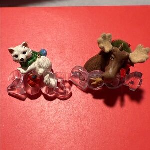 Hallmark 2003 and 2004 Cool Decade Christmas Ornaments